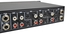 3 Zone Installation Mixer with 5 Stereo Inputs + 2 Mic Inputs